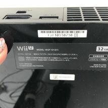 ★動作確認済★ 任天堂 Nintendo ニンテンドー WIIU 本体 WUP-101 32GB AAL0424大4011/0516_画像5