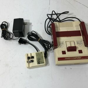 任天堂 FC ファミリーコンピュータ ファミコン 本体 コントローラー アダプター HVC-001 HVC-002 未検品 AAL0501小5701/0530