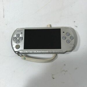 【送料無料】SONY ソニー PSP PSP-3000 本体 PlayStation Portable バッテリーなし シルバー 動作確認済み/初期化済み　AAL0501小5669/0530