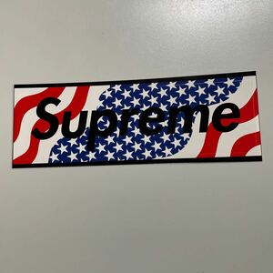 supreme ステッカー　星条旗