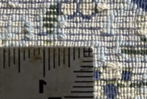 百貨店展示品　シルク100％ 最高峰225万ノット　イラン産　手織り 高級ペルシャ絨毯 101×152cm　#5_画像10