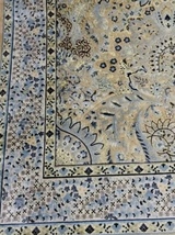 百貨店展示品　シルク100％ 最高峰225万ノット　イラン産　手織り 高級ペルシャ絨毯 101×152cm　#5_画像7