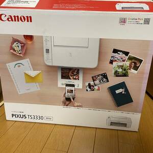 キャノン Canon TS3330 複合機 プリンター ホワイト PIXUS ピクサス