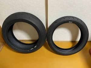 DUNLOP D212 120/70/17 200/55/17前後セット中古タイヤ