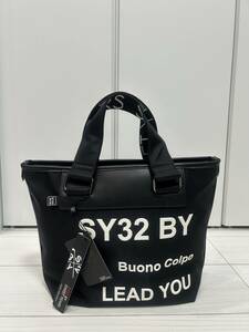 新品未使用品■SY32 CART LOGO BAG カートバッグ■ブラック（黒）■送料無料