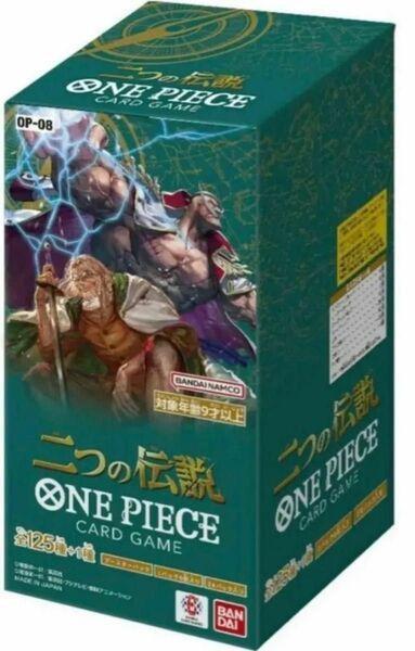 ワンピースカード　二つの伝説　1BOX新品　未開封　テープなし