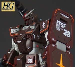 HG 1/144 ヘビーガンダム 塗装済 完成品 GFF風 プレミアムバンダイ プレバン HGUC