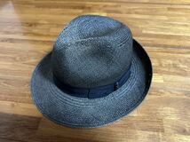 Borsalino HAT キートミドル　59cm ブラック_画像2