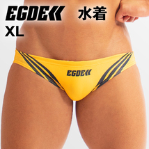 【完売品！】EGDE MARLIN 競パン 水着 スイムウェア 黄色 XLサイズ_画像1