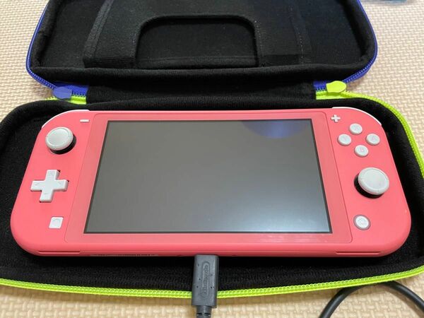 Nintendo Switch Lite コーラルピンク スカーレット 18時までは即日発送