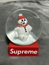 Supreme Snowman Snowglobe スノードーム インテリア スノーグローブ 中古_画像1