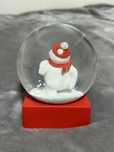 Supreme Snowman Snowglobe スノードーム インテリア スノーグローブ 中古_画像2