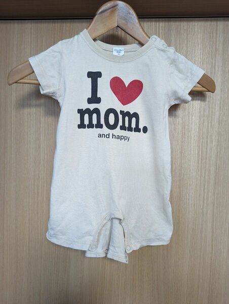 ロンパース 80 I LOVE MOM