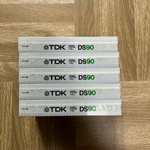 TDK DS 90分ノーマルカセットテープ5本_画像4