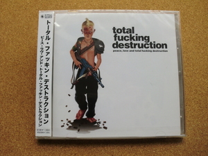 ＊【CD】TOTAL FUCKING DESTRUCTION／Peace, Love And Total Fucking Destruction（DDCR3011）（日本盤・未開封品）