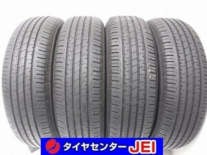 185-70R14 8分山 ブリヂストン エコピアNH100 2021年製 中古タイヤ【4本セット】送料無料(AM14-6866）