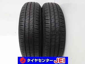 155-65R13 9.5-9分山 ブリヂストン エコピアNH100C 2020年製 中古タイヤ【2本セット】送料無料(AM13-6894）