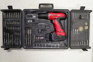 1円～ 美品 【電動工具】電動ドライバーセット 12V CORDLESS DRILL POWER TOOLS 動作品