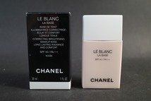 未使用 CHANEL シャネル ル ブラン ラ バーズ ロゼ　メークアップベース 30ml_画像1