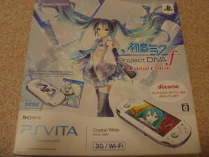 大特価１円スタート☆★　ほぼ新品未使用　★☆　PSVita 初音ミク Limited Edition 3G Wi-Fiモデル PCHJ10002