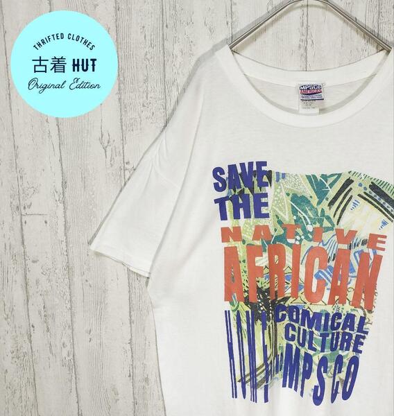 韓国製 ビンテージTシャツ シングルステッチ 80s 90s オーバーサイズ #h250