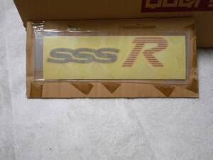 ブルーバード　SSS-R　純正ラベル　RNU12　リアトランク用　99099-51E00　②