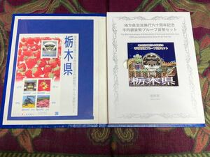 地方自治法施行60周年記念貨幣　平成24年栃木県Bセット切手付き　1,000円銀貨 1枚　★同梱不可品★