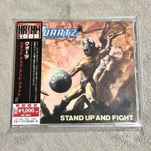 クォーツ QUARTZ/STAND UP AND FIGHT 帯付き トニー・アイオミ 入手困難盤復活