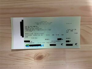 ドレスコーズチケット1枚 2024/05/27(月) 18:15開場 19:00開演 渋谷ＣＬＵＢ　ＱＵＡＴＴＲＯ（東京都）