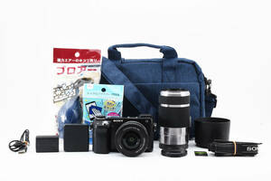 ☆良品【SONY】 NEX-6 + 16-50mm + 55-210mm ダブルレンズセット ソニー 管理番号 : 091011