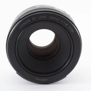 ☆美品【Canon】EF 50mm F1.8 STM 単焦点 キヤノン キャノン 管理番号 : 3544の画像3