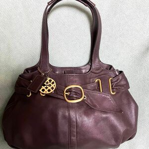 COACH コーチ トートバッグ 肩掛け レザー　13885