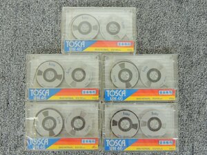 トスカ/TOSCA UH46 オープンリールタイプ カセットテープ 5本 未使用品 現状販売