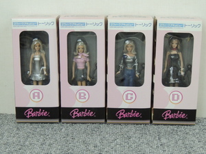 2ウィーク アキュビュー トーリック バービー携帯ストラップ A・B・C・D 4種セット 未使用品 /Barbie 非売品