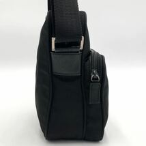 1円〜【人気モデル】プラダ PRADA ポシェット ショルダーバッグ テスートナイロン 三角ロゴ 斜め掛け ブラック メンズ レディース_画像5