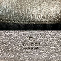 ①グッチ GUCCI 折り財布　オフィディア　GGマーモント　シェリーライン レディース メンズ_画像10