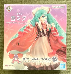 一番くじ 雪ミク SNOWMIKU Second Season Ａ賞 雪ミク～2024～フィギュア 未開封