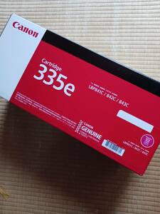 訳あり新品　Canon　キャノン CRG-335EMAG　トナーカートリッジ　cartridge335e　M(マゼンタ)　長期保管品　未開封