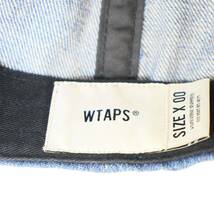 WTAPS ダブルタップス 22AW デニムキャップ 222HCDT-HT14 インディゴ 00 ITPBECC6UKVS_画像4