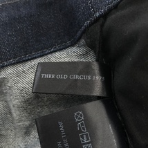 THEE OLD CIRCUS ジ オールドサーカス 13.5oz stretch denim オーバーロックステッチデニムパンツ インディゴブルー 2 ITHWSCP5088I_画像3