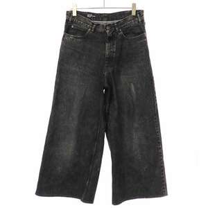 CELINE セリーヌ 22SS ELEPHANT JEANS エレファント バギーデニムパンツ 2N644573Q ブラック 28 ITH1EJBO0AMW