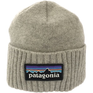 Patagonia パタゴニア ロゴパッチニットキャップ グレー ITG8673CJYOG