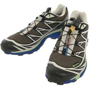 SALOMON サロモン XT-6 GTX '20th Anniversary' SSENSE 限定 ローカットスニーカー 475071 チャコールグレー系 28.5cm ITSAMQCGSPQW