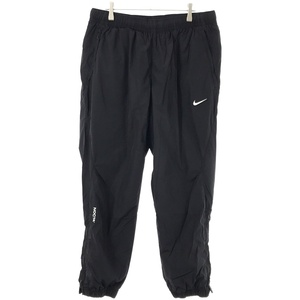 NIKE NOCTA ナイキ ノクタ Nrg Cs Woven Track Pants ナイロントラックパンツ FN7668-010 ブラック L IT4DCISER75C