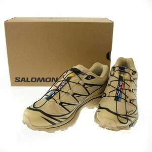 SALOMON サロモン XT-6 GTX Safari スニーカー 474455 ベージュ 24.5cm ITLX7BS8NSZO