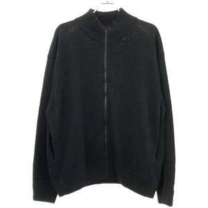 crepuscule クレプスキュール 24SS ONLY ARK別注 Silk Linen Zip CD ジップアップニット 2401-028 ブラック 2 IT9GZG1HDJAW