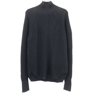 REGULATION Yohji Yamamoto MEN レギュレーション ヨウジヤマモト メン 19AW ジップアップニットセーター ネイビー 3 ITN55NWN3GCI