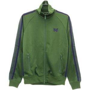 Needles ニードルズ 23AW Track Jacket-Poly Smooth トラックジャケット NS244 グリーン XS ITQO121HVYFX