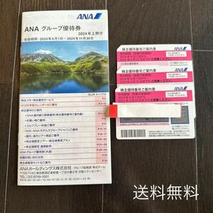 ANA 全日空 グループ 優待券 株主優待　3枚セット　送料無料