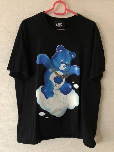 land by milkboy Carebears ケアベア Tシャツ ブルー